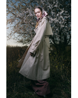 HAND DYED TRENCH COAT ''ÕLIKUUB''