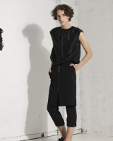 SETTE unisex skirt-trousers crêpe